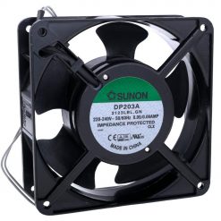 Vifte, 230V, 120mm x 38mm, Kulelager, 2150rpm