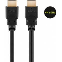 HDMI 2.0 kabel, 2m, 4K, m/etherne