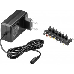 Batterieliminator, 9-24V, 1.5A, 24W