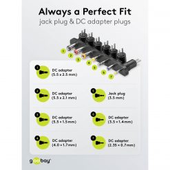 Alternative view of Batterieliminator, 9-24V, 1.5A, 24W