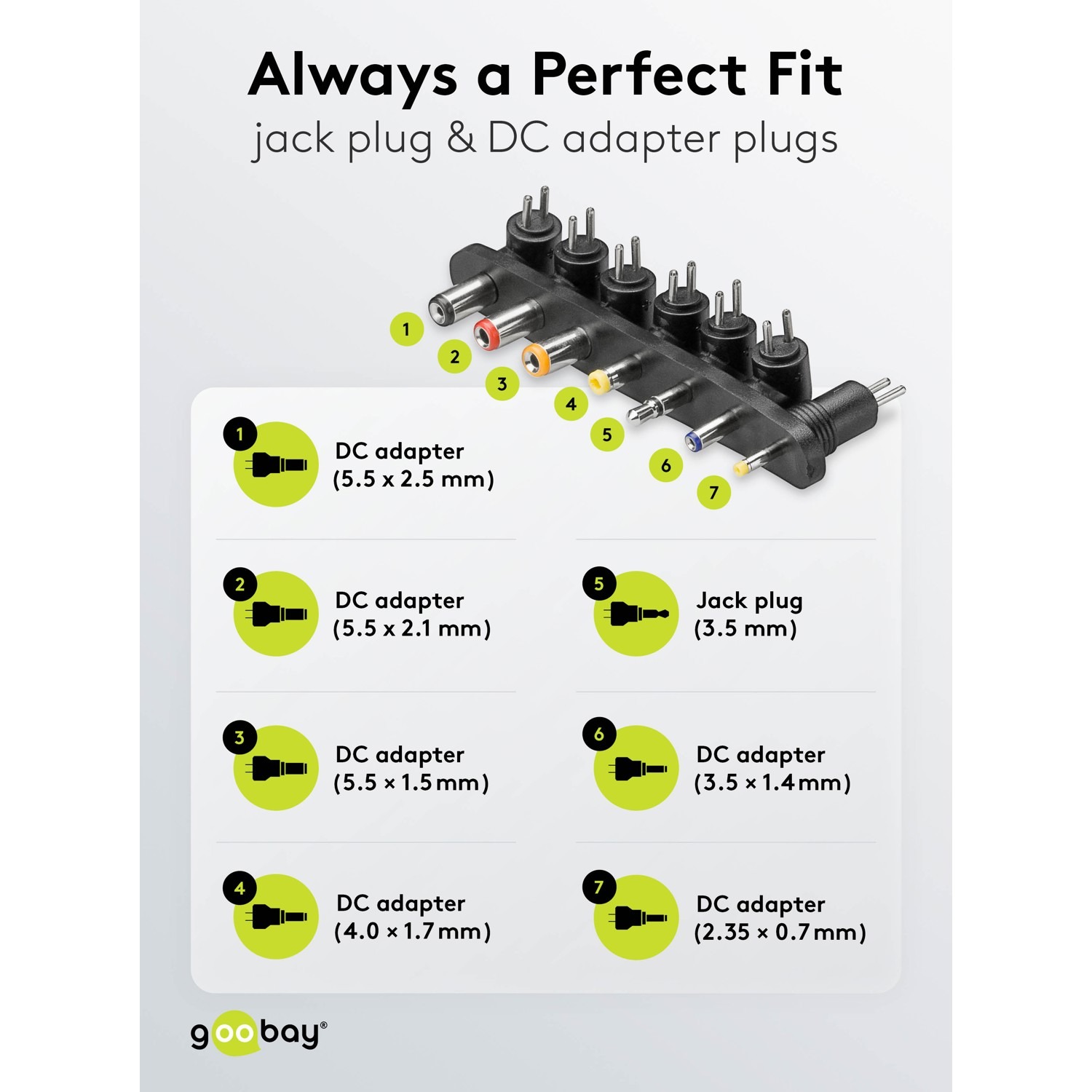 Batterieliminator, 9-24V, 1.5A, 24W - Bilde 2