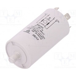 Strømfilter, 250VAC, 16A, 0.1uF + 2x27nF, 2x1mH