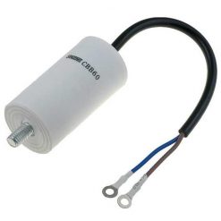 Kondensator - drift, 20uF, 450V, ledning, boltfeste