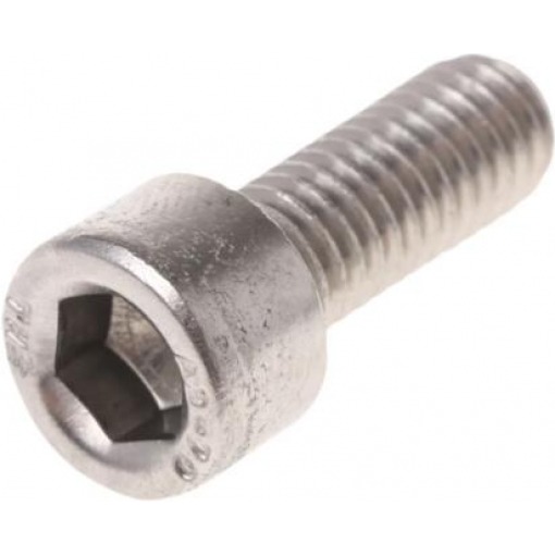 Maskinskrue - DIN 912, A2, M2.5 x 4mm, unbrako