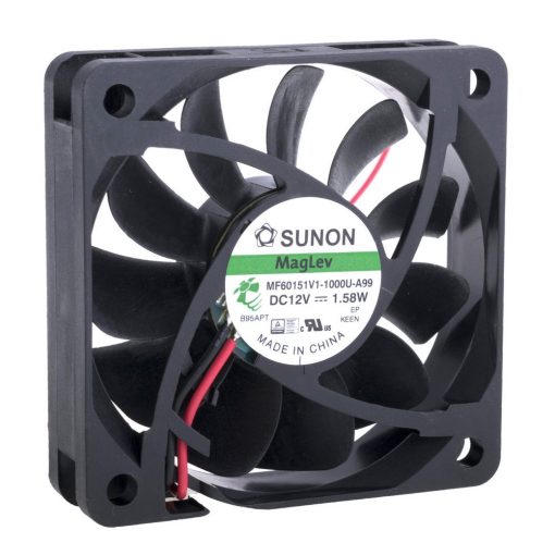 Vifte, 12V, 60 x 15mm, MagLev, 4700rpm