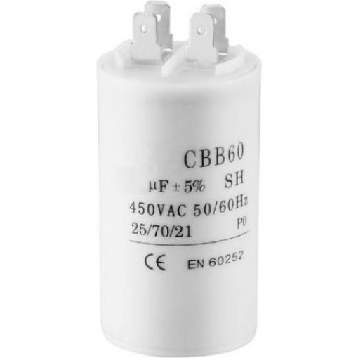 Kondensator - drift, 1.5uF, 450V, kabelsko