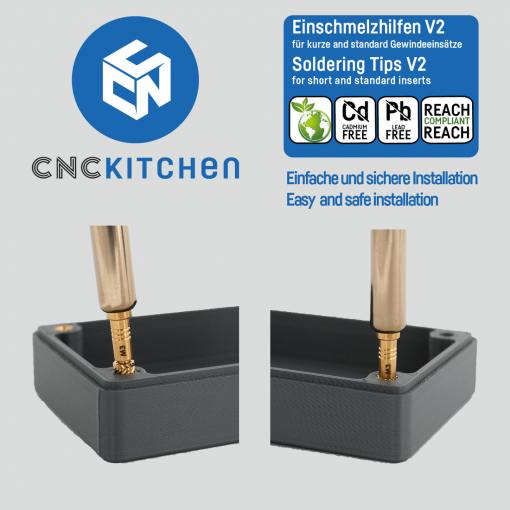 Loddespisser til gjengeinnsatser, standard (Hakko type) - Bilde 4