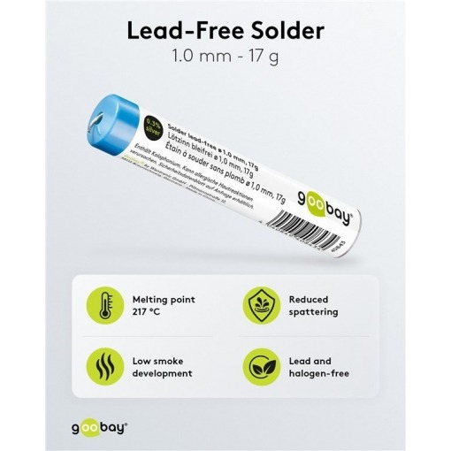 Loddetinn - blyfritt, 1mm, 17g - Bilde 2