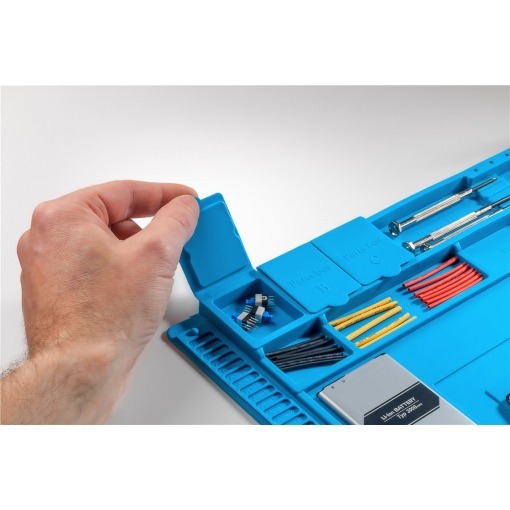 Silikon arbeidsmatte / loddematte, 450x300mm - Bilde 11