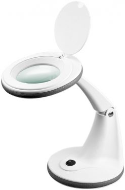 Lumpelampe, 450LM, 1.75x forstørrelse, LED