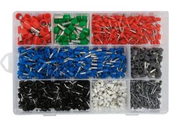 Endehylse-sett, 0.5mm2-10mm2, 1200stk