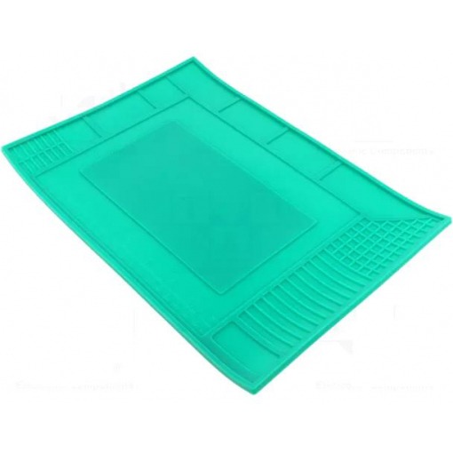 Silikon arbeidsmatte / loddematte, 297x210mm