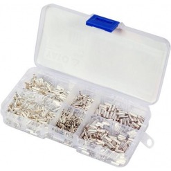 Alternative view of Endehylse-sett, 0.5mm2-2.5mm2, 1000stk, uisolert