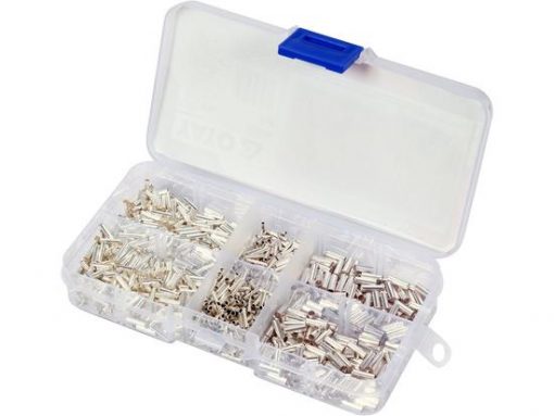 Endehylse-sett, 0.5mm2-2.5mm2, 1000stk, uisolert - Bilde 2