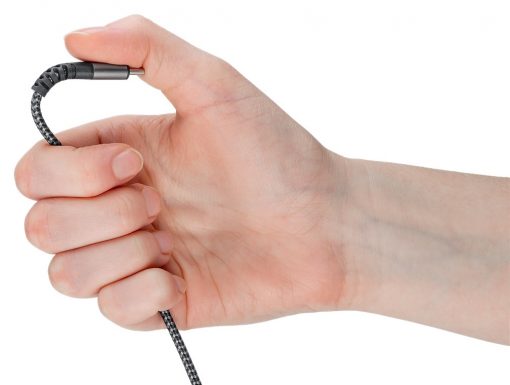 Kabel - USB A/C-C, 60W, 3m, metallplugger, m/adapter - Bilde 8