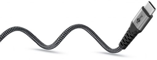 Kabel - USB C-2xC, 60W, 1.5m, metallplugger, 2-i-1 - Bilde 12