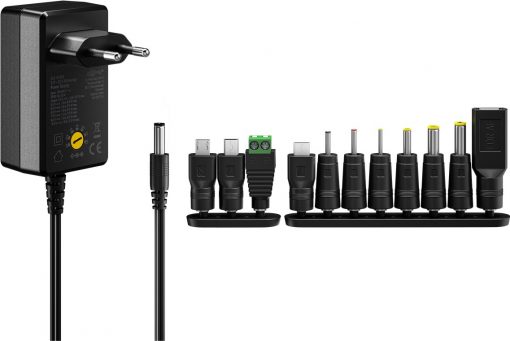 Batterieliminator, 3-12V, 2.25A, 27W - Bilde 4