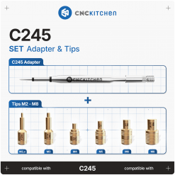 Loddespisser til gjengeinnsatser, C245 (M5)