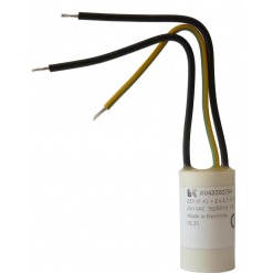 X1 + Y2 kondensator, 0.22uF + 2x2.7nF, 3 ledninger