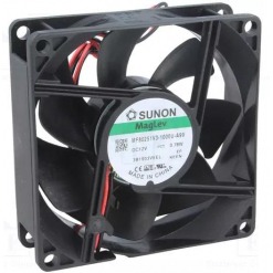 Alternativ visning av Vifte, 12V, 80 x 25mm, MagLev, 2600rpm